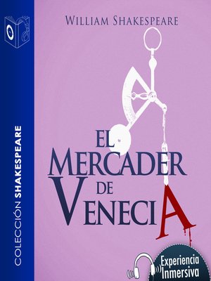 cover image of El mercader de Venecia--Dramatizado
